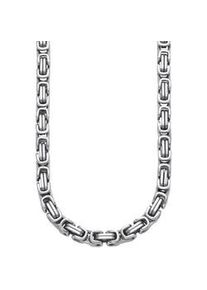 Edelstahlkette Firetti "Schmuck Geschenk Halskette K&ouml;nigskette versch. L&auml;ngen" Gr. 50, silber (edelstahlfarben), Halsketten, Herren, 50, Edelstahl, B: 6,7mm, Edelstahlkette K&ouml;nigskette, B:6,7mm