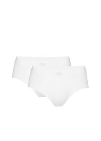 JOOP! Slip JOOP "Everyday", Herren, Gr. XL, wei&szlig;, Single Jersey, Obermaterial: 95% Baumwolle, 5% Elasthan, unifarben, k&ouml;rpernah, Unterhosen Slip, ohne Eingriff, mit elastischem Bund, Topseller