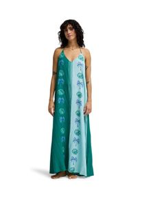 Strickkleid Billabong "Gypsy Colorblock", Damen, Gr. XL, US-Gr&ouml;&szlig;en, tidepool, Obermaterial: 100% Viskose;, Kleider Strickkleid