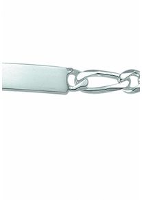 Adelia&acute;s Silberarmband ADELIA&acute;S "925 Silber Figaro Armband 19 cm &Oslash; 4,4 mm" Gr. 19, silber, Armb&auml;nder, Damen, Silber 925 (Sterlingsilber), Silberarmband