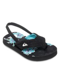 Sandale Quiksilver "Molokai Layback", Jungen, Gr. 26, schwarz backyards, Obermaterial:Obermaterial: Synthetikmaterial / Futter: Textil / Au&szlig;ensohle: EVA-Gummi;, Schuhe Sandale