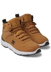 Stiefel DC Shoes "Mutiny Wr", Herren, Gr. 8,5(41), beige (braun), Obermaterial:40.39% Leder, 46.71% Synthetikmaterial, 12.09% Microfaser;, Schuhe Stiefel