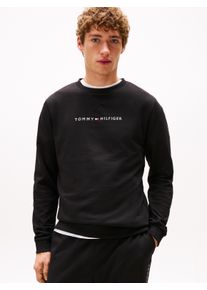 Sweatshirt "TRACK TOP", Herren, Gr. XXL (56), schwarz, Sweatware, Obermaterial: 50% Baumwolle, 50% Polyester, Tommy Hilfiger Underwear, unifarben, regular fit h&uuml;ftbedeckend, Rundhals, Rippb&uuml;ndchen, Sweatshirts Sweatshirt, Loungesweatshirt, Rundhals, regular fit, schlichtes Design