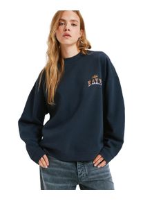 Fleecepullover Roxy "Lineup Oversized", Damen, Gr. L, anthrazit, Obermaterial: 55% Walkfrottier, 25% Walkfrottier, 20% Microfaser;, Sweatshirts Fleecepullover