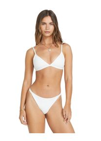 Bade-Shirt Billabong "Salt And Sol Ceci Tri", Damen, Gr. XL, Cup B, wei&szlig;, Obermaterial:91% Microfaser, 9% Elasthan;, Bikini-Oberteile Bade-Shirt