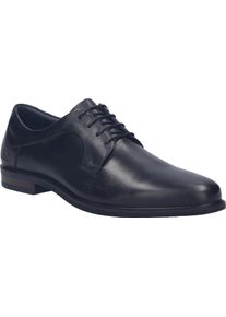 Schn&uuml;rschuh Josef Seibel "Desmond 01", Damen, Gr. 40, schwarz, Leder, Schuhe Schn&uuml;rschuh, Anzugschuh, mit herausnehmbarer Innensohle, Weite H (=sehr weit)