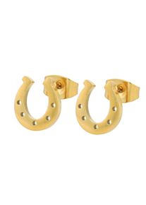 Adelia&acute;s Paar Ohrstecker ADELIA&acute;S "Damen Ohrringe &iquest; Ohrstecker aus Edelstahl", gold, Ohrringe, Damen, Edelstahl, Paar Ohrstecker