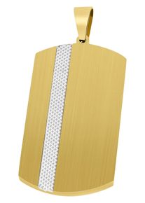 Adelia&acute;s Kettenanh&auml;nger ADELIA&acute;S "Unisex Anh&auml;nger aus Edelstahl", wei&szlig;, Schmuckanh&auml;nger, Damen, Edelstahl, Kettenanh&auml;nger