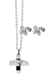 Adelia&acute;s Kette ohne Anh&auml;nger ADELIA&acute;S "Damen Halskette mit Anh&auml;nger &iquest; Kreuz aus Edelstahl" Gr. 48, silber, Halsketten, Damen, Edelstahl, Kette ohne Anh&auml;nger