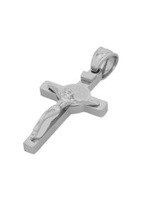 Adelia&acute;s Kreuzanh&auml;nger ADELIA&acute;S "Unisex Anh&auml;nger &iquest; Kreuz Kreuzanh&auml;nger aus Edelstahl", silber, Schmuckanh&auml;nger, Damen, Edelstahl, Kreuzanh&auml;nger