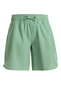 Boardshorts Roxy "Roxy Wave 7", Damen, Gr. XL, gr&uuml;n, Obermaterial: 55% Microfaser, 37% Microfaser, 8% Elasthan;, Hosen Boardshorts