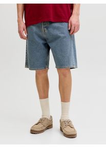 Jack & Jones Jeansshorts JACK & JONES "JJITONY JJORIGINAL SHORTS AM 460 SN", Damen, Gr. XS, N-Gr, blau denim pack:light blau, Denim/Jeans, Obermaterial: 100% Baumwolle, unifarben, relaxed fit kniefrei, Jeans Jeansshorts, Baumwollmischung, relaxed fit