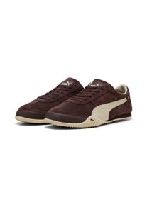 Sneaker Puma "BELLA UT CLASSIC", Damen, Gr. 38,5, chocolate braun, alpine snow, Leder, mehrfarbig, Schuhe Sneaker, aus Leder, mit Synthetik-Innenmaterial, mit Schn&uuml;rverschluss, Topseller