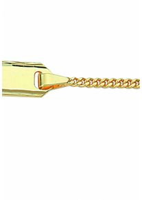 Adelia&acute;s Goldarmband ADELIA&acute;S "333 Gold Flach Panzer Armband 16 cm &Oslash; 1,4 mm" Gr. 16, gold, Armb&auml;nder, Damen, Gelbgold 333, Goldarmband