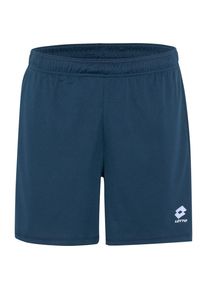 Trainingsshorts Lotto, Herren, Gr. XL (56/58), Normalgr&ouml;&szlig;en, blau (marineblaus), 100% Polyester, unifarben, kurz, Hosen Trainingsshorts, - mit dezenter Logostickerei auf dem Bein