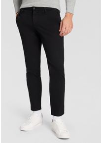 Chinohose MAC "Driver", Herren, Gr. 29, L&auml;nge 30, schwarz, Web, Obermaterial: 89% Baumwolle, 8% Polyester, 3% Elasthan, unifarben, figurumspielend kn&ouml;chellang, Hosen Chinohose, mit Stretch