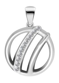 Adelia&acute;s Kettenanh&auml;nger ADELIA&acute;S "Damen Anh&auml;nger aus 925 Silber mit Zirkonia", silber, Schmuckanh&auml;nger, Damen, Kettenanh&auml;nger