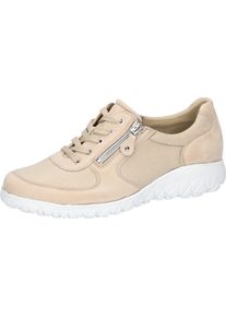 Waldl&auml;ufer Schn&uuml;rschuh WALDL&Auml;UFER "HAVY-Soft", Damen, Gr. 6,5, hellros&eacute;, Nubukleder, Textil, unifarben, Schuhe Schn&uuml;rschuh, Freizeitschuh, Halbschuh, Komfortschuh mit Rei&szlig;verschluss, H-Weite