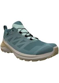 Laufschuh Salomon "X-ADVENTURE GORE-TEX", Damen, Gr. 38, blau (north atlantic), Synthetik, Textil, Schuhe Laufschuh, wasserdicht