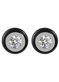 Adelia&acute;s Paar Ohrstecker ADELIA&acute;S "Damen Ohrringe &iquest; Ohrstecker aus Edelstahl mit Zirkonia", silber, Ohrringe, Damen, Edelstahl, Paar Ohrstecker