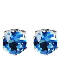 Adelia&acute;s Paar Ohrstecker ADELIA&acute;S "Unisex Ohrringe &iquest; Ohrstecker aus Edelstahl mit Zirkonia", silber, Ohrringe, Damen, Edelstahl, Paar Ohrstecker