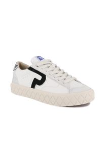 Sneaker Palladium "PALLA ACE LO MIX LTH", Damen, Gr. 37,5, star wei&szlig;, zebra, Leder, Synthetik, Schuhe Sneaker