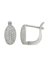 Adelia&acute;s Paar Creolen ADELIA&acute;S "Damen Ohrringe &iquest; Klappcreole aus 925 Silber", silber, Ohrringe, Damen, Silber 925 (Sterlingsilber), Paar Creolen