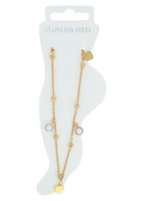 Adelia&acute;s Herzanh&auml;nger ADELIA&acute;S "Damen Anh&auml;nger &iquest; Herzanh&auml;nger aus Edelstahl mit Perle", gold, Schmuckanh&auml;nger, Damen, Edelstahl, Herzanh&auml;nger