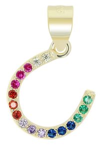 Adelia&acute;s Kettenanh&auml;nger ADELIA&acute;S "Damen Anh&auml;nger aus 925 Silber", gold, Schmuckanh&auml;nger, Damen, Kettenanh&auml;nger