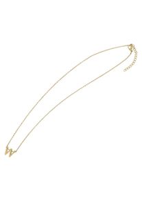 Adelia&acute;s Gliederkette ADELIA&acute;S "Damen Halskette &iquest; Buchstabe N aus Edelstahl 45+5" Gr. 50, gold, Halsketten, Damen, Edelstahl, Gliederkette