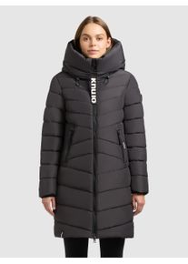 Steppmantel Khujo "ENEF", Damen, Gr. XXL (44), space grau, Web, Obermaterial: 100% Polyester. Futter: 100% Nylon. Wattierung: 100% Polyester, unifarben, Po-bedeckend, M&auml;ntel Steppmantel