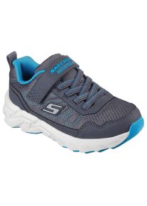 Sneaker Skechers "Skechers ELITE SPORT TREAD", Jungen, Gr. 30, grau, blau, Lederimitat, Schuhe Sneaker, Trekkingschuh mit waterproof, Gr&ouml;&szlig;enschablone zum Download