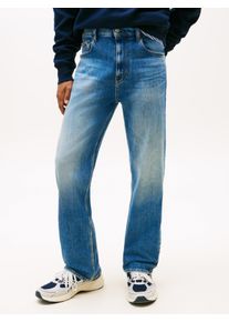 Regular-fit-Jeans Tommy Jeans "Otis Regular Straight", Herren, Gr. 32, L&auml;nge 36, denim medium, Denim/Jeans, Obermaterial: 99% Baumwolle, 1% Elasthan, regular fit lang, Jeans Regular-fit-Jeans, Gerade geschnittene Jeans, regul&auml;rer Leibh&ouml;he
