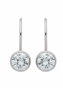 Adelia&acute;s Paar Ohrh&auml;nger ADELIA&acute;S "925 Silber Boutons mit Zirkonia &Oslash; 7 mm", silber, Ohrringe, Damen, mit Zirkonia, Silber 925 (Sterlingsilber), Paar Ohrh&auml;nger