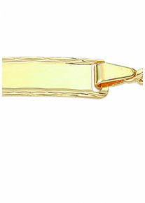 Adelia&acute;s Goldarmband ADELIA&acute;S "333 Gold Flach Panzer Armband 14 cm &Oslash; 2,1 mm" Gr. 14, gold, Armb&auml;nder, Damen, Gelbgold 333, Goldarmband