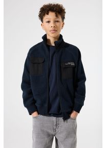 Sweatjacke Garcia, Jungen, Gr. 176, ticture, Sweatware, Obermaterial: 100% Polyester, Strukturmuster, unifarben, regular fit normal, ohne Ausschnitt, Rippb&uuml;ndchen, Sweatjacken Sweatjacke, mit Struktur for BOYS