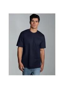 T-Shirt TRIGEMA "TRIGEMA T-Shirt in Piqu&eacute;-Qualit&auml;t", Damen, Gr. XXL, blau (navy), Piqu&eacute;, 100% Baumwolle, Basic, Rundhals, Shirts T-Shirt