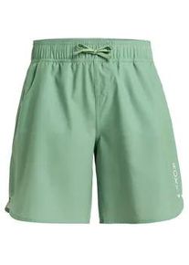 Boardshorts Roxy "Roxy Wave 7", Damen, Gr. XS, gr&uuml;n, Obermaterial: 55% Microfaser, 37% Microfaser, 8% Elasthan;, Hosen