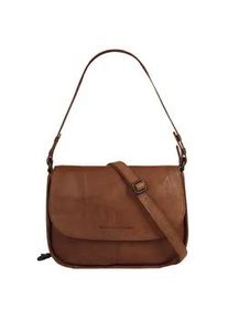 SPIKES & SPARROW Umh&auml;ngetasche SPIKES & SPARROW, Damen, Gr. B/H/T: 29cm x 20cm x 7cm onesize, braun (cognac), Leder, vintage, Taschen Umh&auml;ngetasche, echt Leder