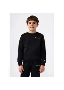 Sweatshirt Champion "SPORTWEAR CREWNECK Standard Fit", Jungen, Gr. L (152/158), nbk, ns, Obermaterial: 73% Baumwolle, 27% Polyester, normal, Rundhals, Sweatshirts Sweatshirt, f&uuml;r Kinder
