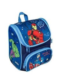 Vorschulranzen Scooli "Cutie", Kinder, Gr. B/H/T: 21cm x 23cm x 13cm, bunt (avengers), Polyester, gemustert, Rucks&auml;cke