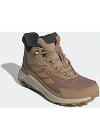 Winterstiefel Adidas TERREX "TERREX ANYLANDER CLIMAWARM+", Herren, Gr. 44, schwarz (cardboard, cardboard, core schwarz), Synthetik, Textil, Schuhe Winterstiefel, gef&uuml;ttert