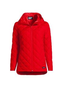 LANDS' END FeatherFree Steppjacke, Damen,  Rot, Polyester, by Lands' End