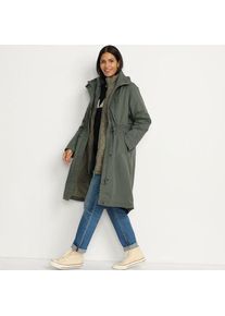 LANDS' END Wasserdichter 4-in-1-Regenmantel, Damen,  Gr&uuml;n, Nylon, by Lands' End