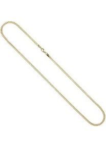 Goldkette Jobo, gelbgold 333, Halsketten, Damen, Gelbgold 333, L: 50, Goldkette, Panzerkette 333 Gold massiv 50 cm