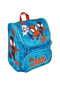 Vorschulranzen Scooli "Cutie", Kinder, Gr. B/H/T: 21cm x 23cm x 13cm, bunt (spider man), Polyester, gemustert, Rucks&auml;cke