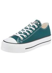 Sneaker Converse "CHUCK TAYLOR ALL STAR LIFT", Damen, Gr. 36, schwarzly jaded, wei&szlig;, schwarz, Textil, Schuhe Sneaker