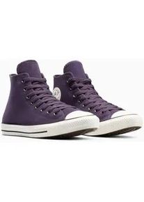 Sneaker Converse "CHUCK TAYLOR ALL STAR", Damen, Gr. 44, raisin, egret, schwarz, Leder, Schuhe Sneaker