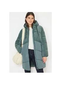 Steppmantel Cecil, Damen, Gr. XL (44), ice hill gr&uuml;n, Steppware, Obermaterial: 100% Polyester. Futter: 100% Polyester, Strukturmuster, unifarben, regular fit ca. Mitte Oberschenkel, ohne Ausschnitt, Rippb&uuml;ndchen, M&auml;ntel Steppmantel, mit Kapuze