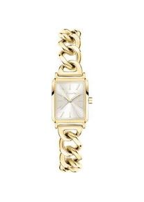 Quarzuhr Tamaris "Chain Watch", goldfarben, Armbanduhren, Damen, Quarzuhr, Armbanduhr, Damenuhr, Edelstahlarmband, analog